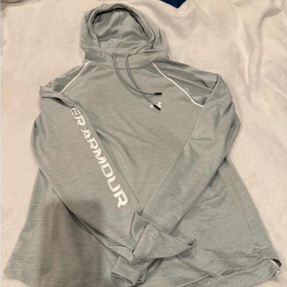 Under Armour Light Gray Hoodie